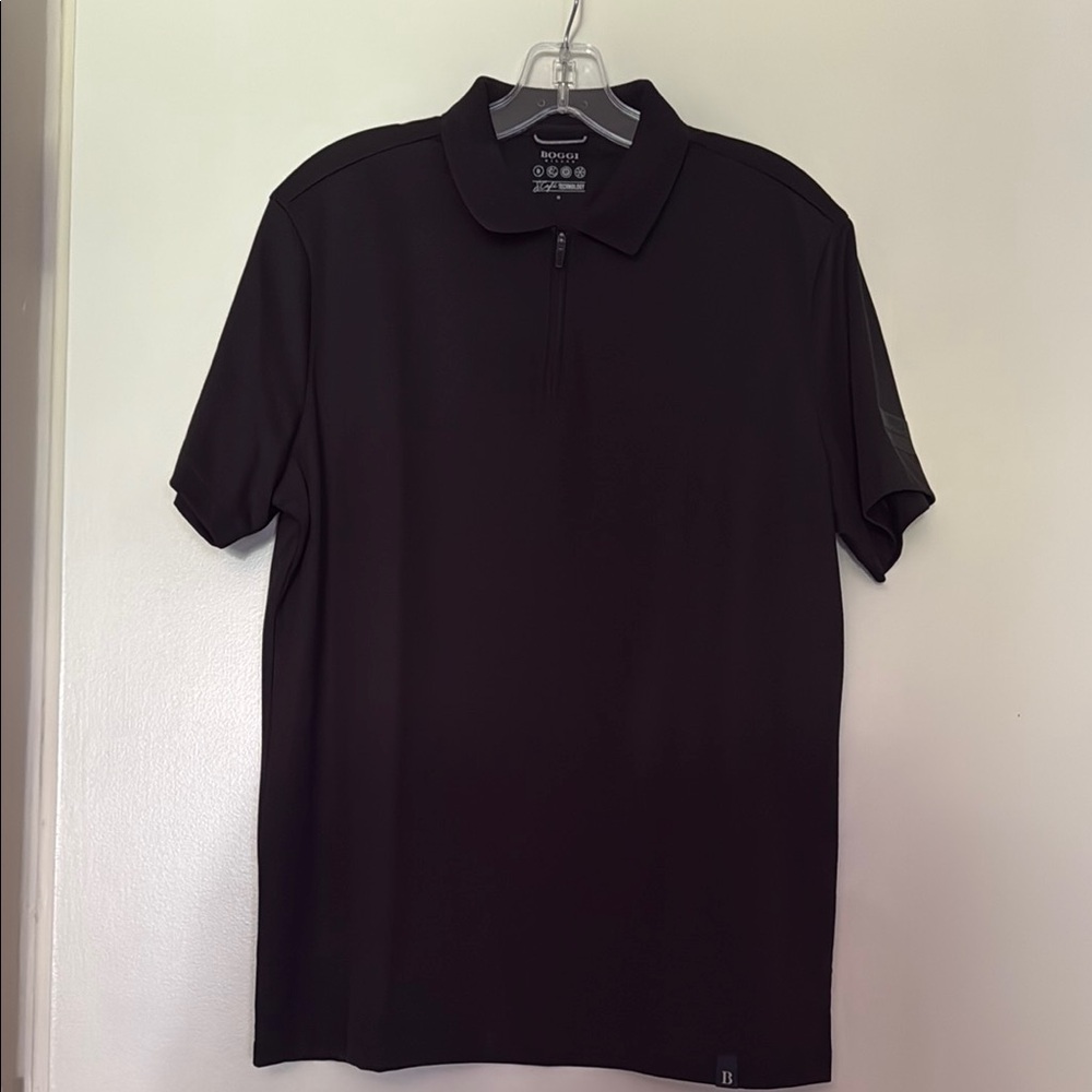 Black Polo Shirt Short-Sleeve Classic Design